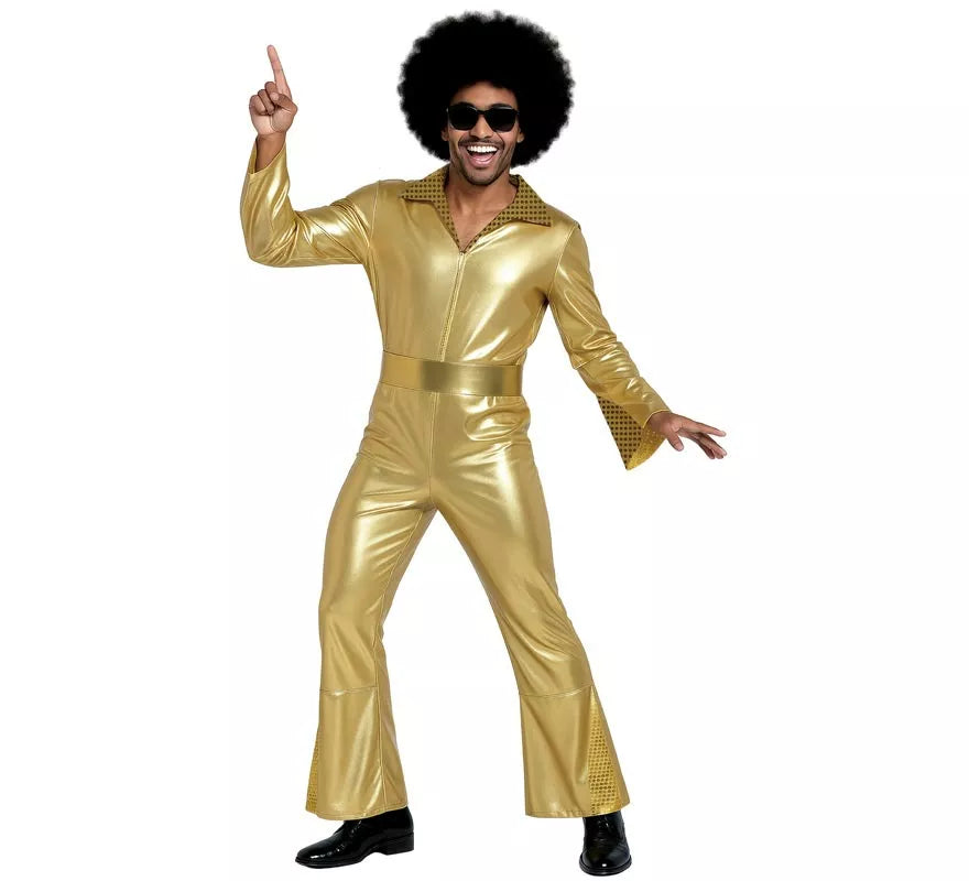 Translation missing: en.Disfraz de Disco dorado para hombre
