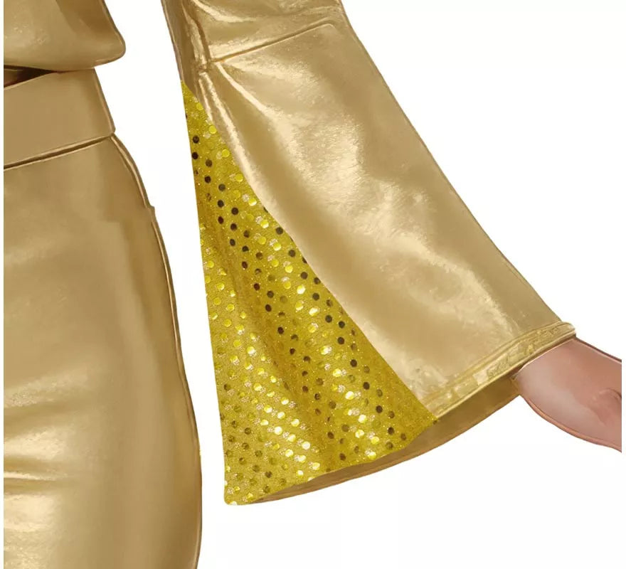 Translation missing: en.Disfraz de Disco dorado para mujer