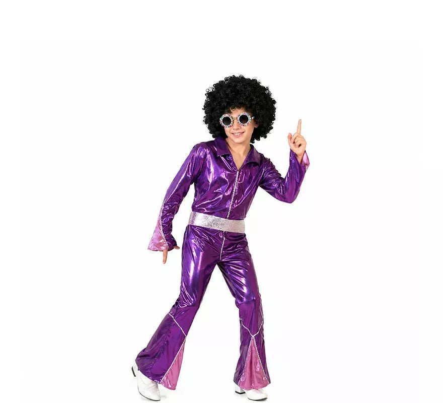 Translation missing: en.Disfraz de Disco Fucsia para hombre