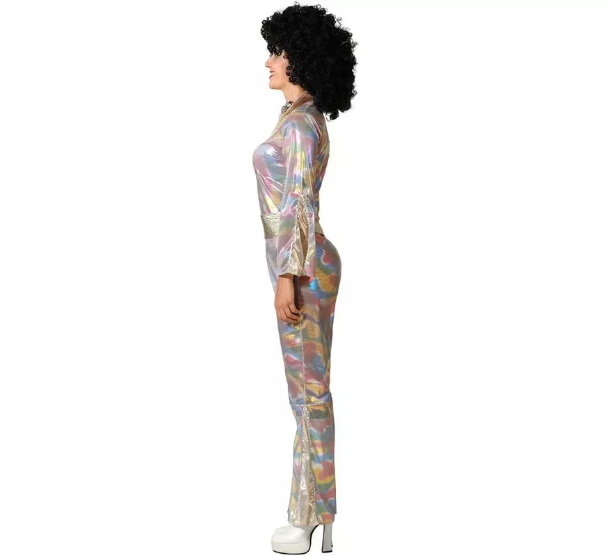 Translation missing: en.Disfraz de Disco multicolor para mujer