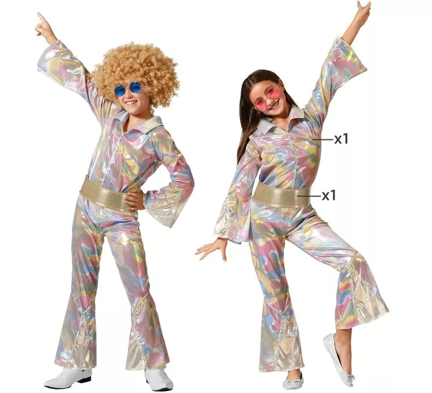 Translation missing: en.Disfraz de Disco multicolor para niños