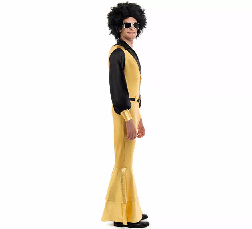 Disfraz de Disco oro para hombre