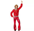 Disfraz de Disco Rojo para hombre