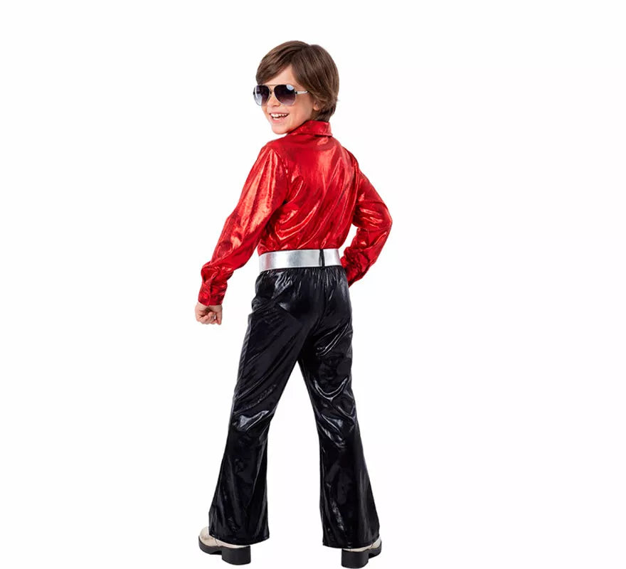 Translation missing: en.Disfraz de Disco Showman para niño
