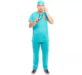 Disfraz de Doctor Cirujano azul para hombre