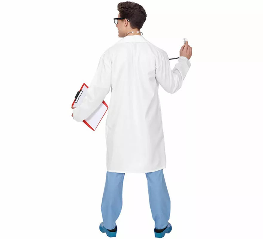 Disfraz de Doctor con Bata para hombre