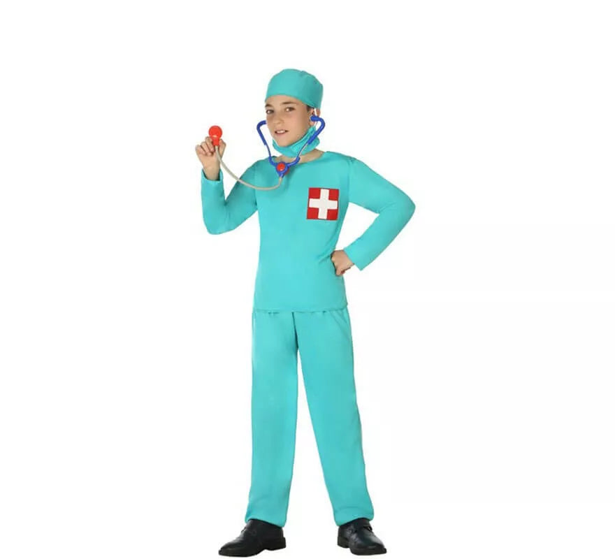 Disfraz de Doctor con Cruz para niño