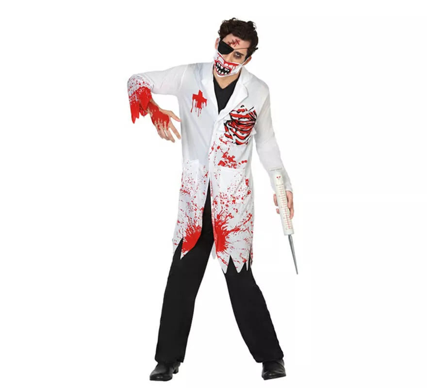 Translation missing: en.Disfraz de Doctor Sangriento para hombres para Halloween