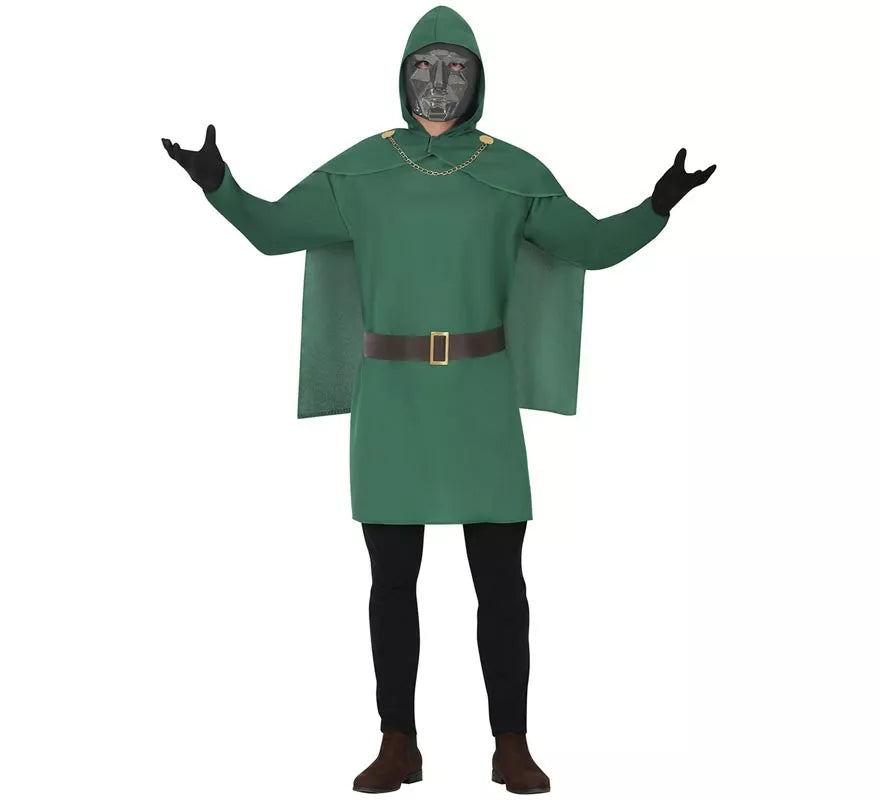 Disfraz de Doctor verde para hombre