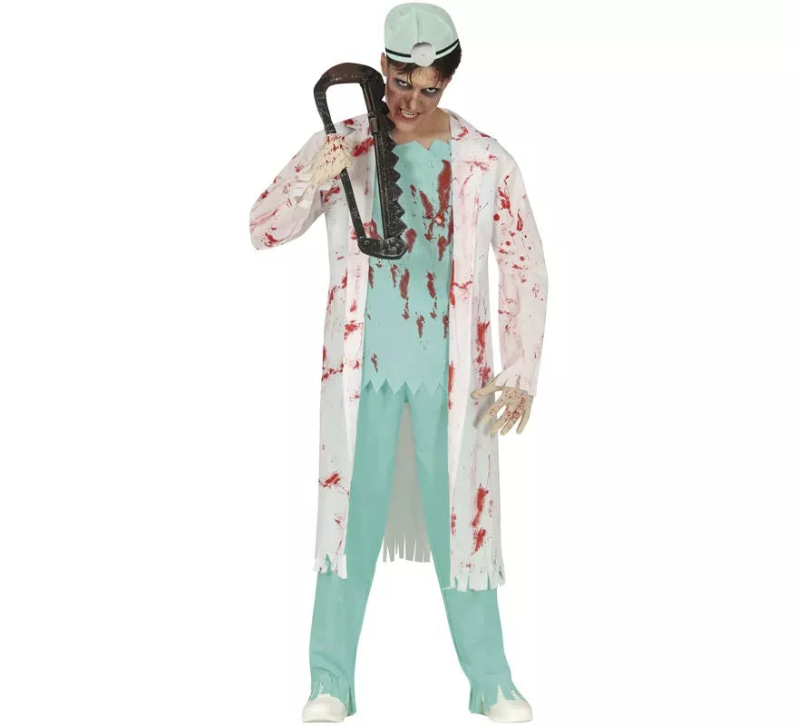 Disfraz de Doctor Zombie para hombre