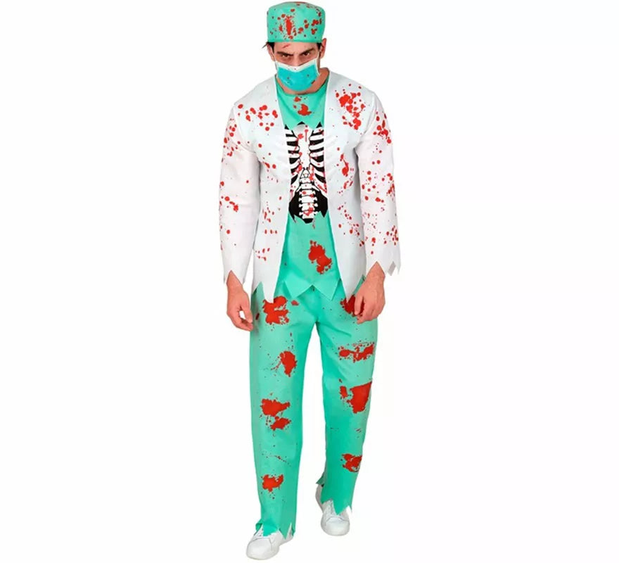 Translation missing: en.Disfraz de Doctor Zombie para hombre