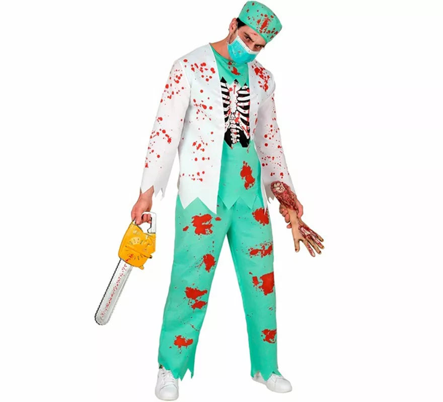 Translation missing: en.Disfraz de Doctor Zombie para hombre