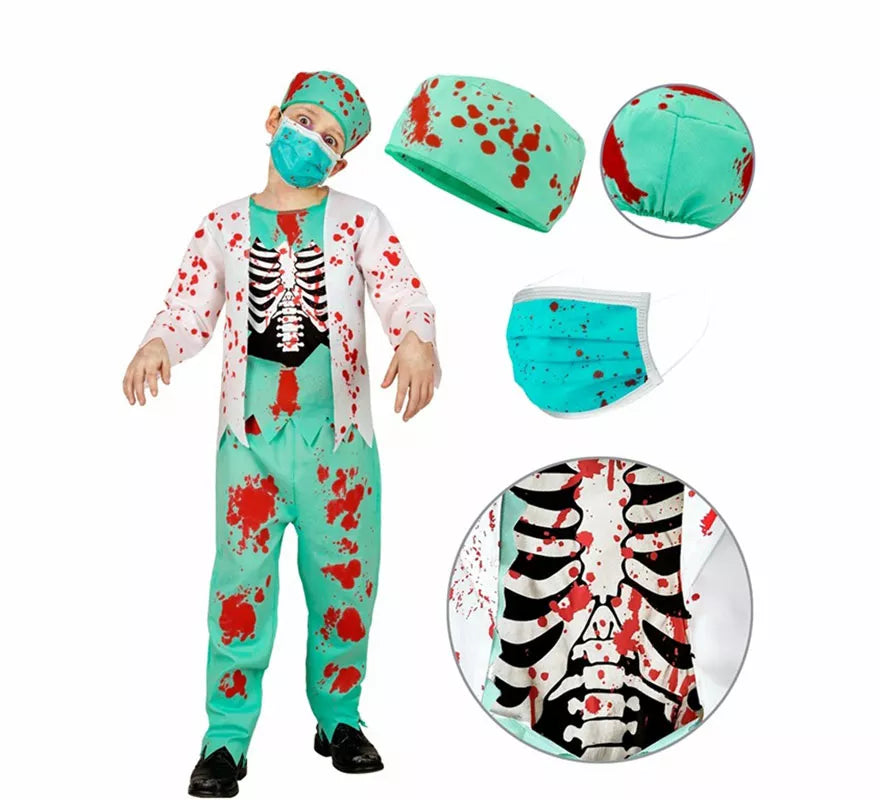 Translation missing: en.Disfraz de Doctor Zombie para niños