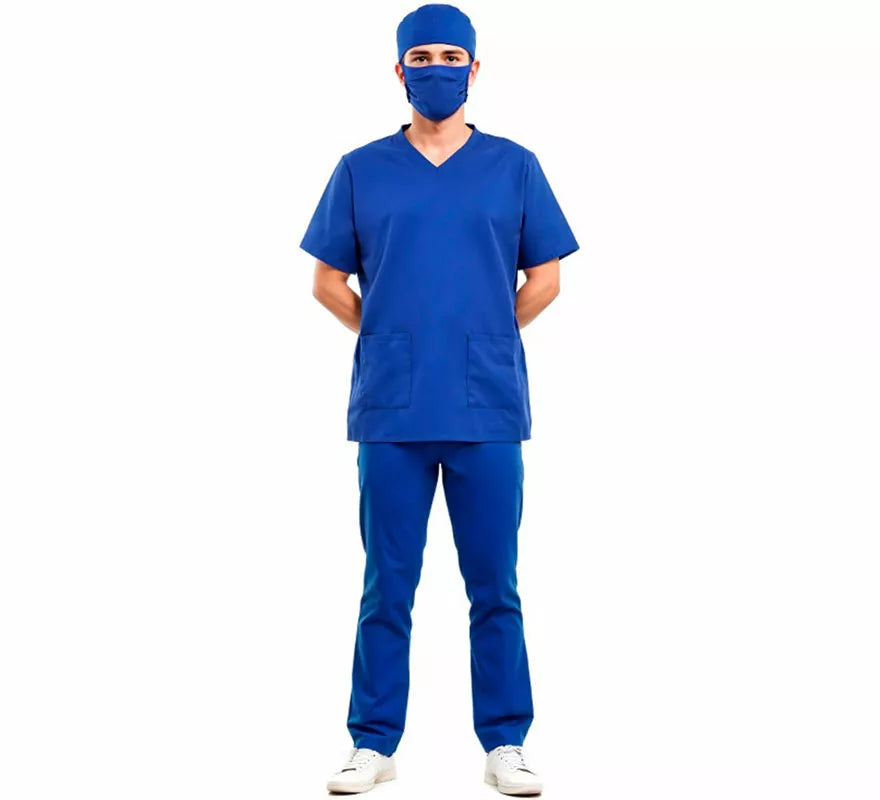 Translation missing: en.Disfraz de Doctora azul para adulto