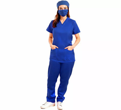 Disfraz de Doctora azul para adulto