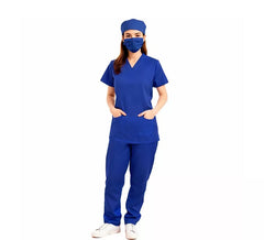 Adult blue doctor costume
