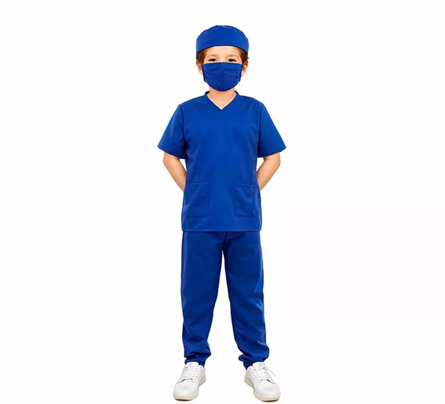 Disfraz de Doctora azul para niños