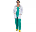 Disfraz de Doctora con Uniforme Verde para mujer