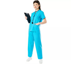 Blue Doctor Costume for Adults