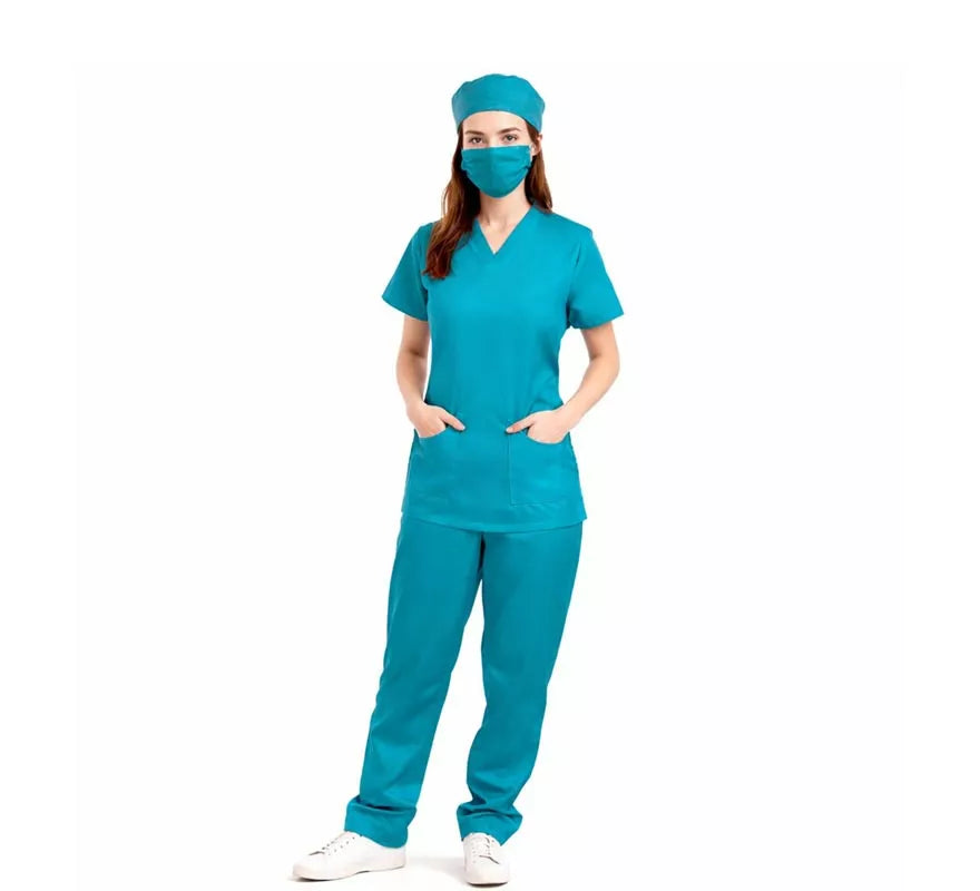 Disfraz de Doctora o Doctor verde para adulto