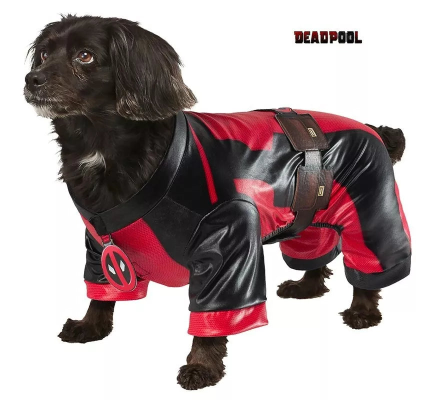 Translation missing: en.Disfraz de Dogpool clásico de Deadpool con cinturón para perro