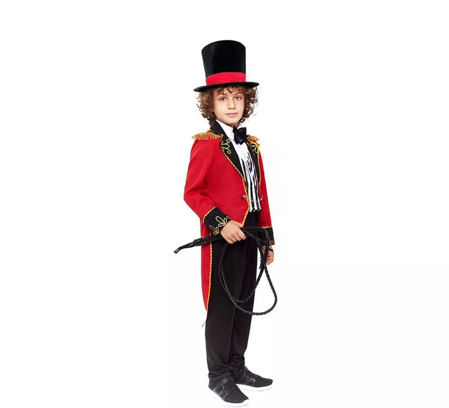 Disfraz de Domador Chaleco a rayas para niño