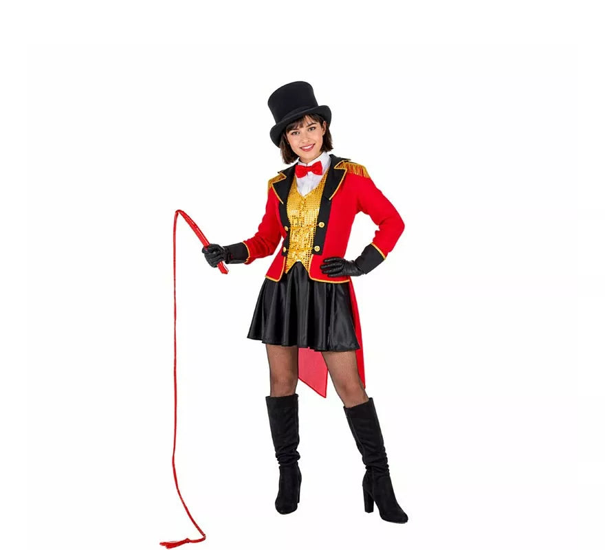 Disfraz de Domadora Roja para mujer