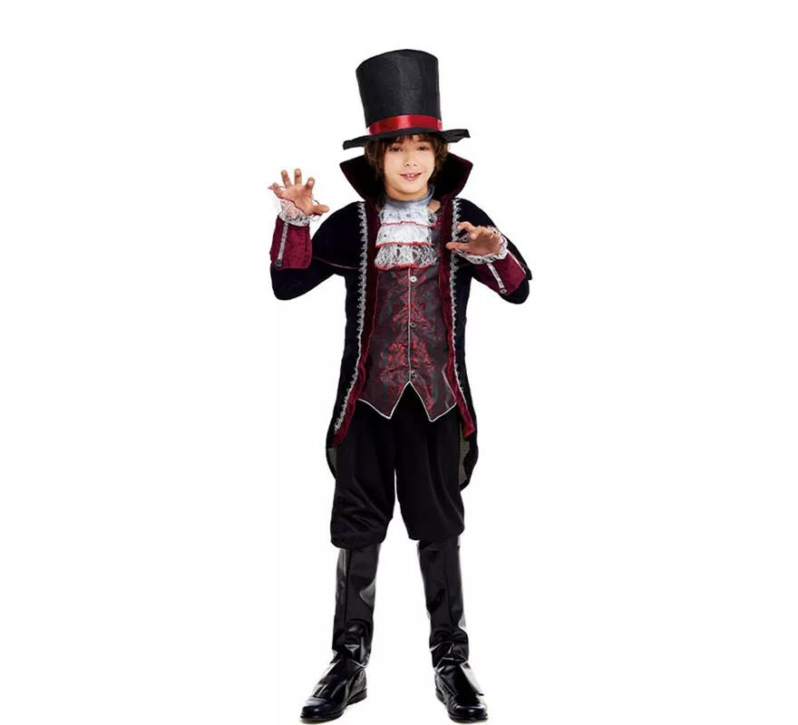 Disfraz de Drácula Victoriano para niño