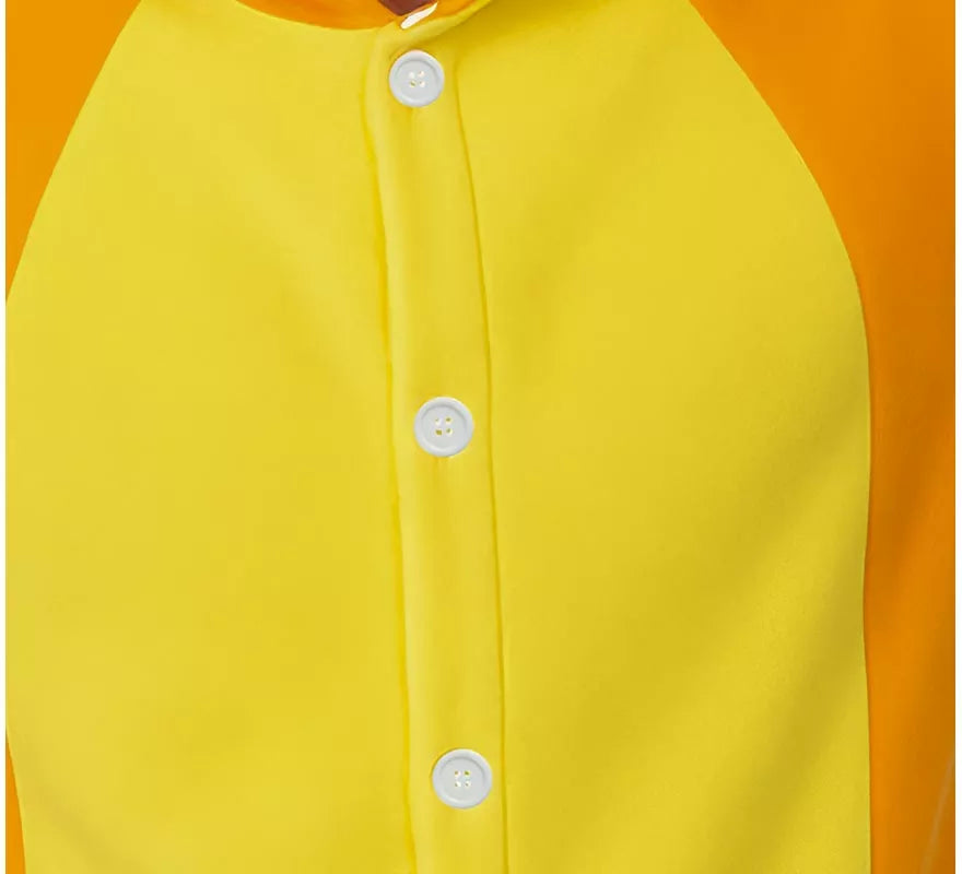 Disfraz de Dragón naranja para hombre
