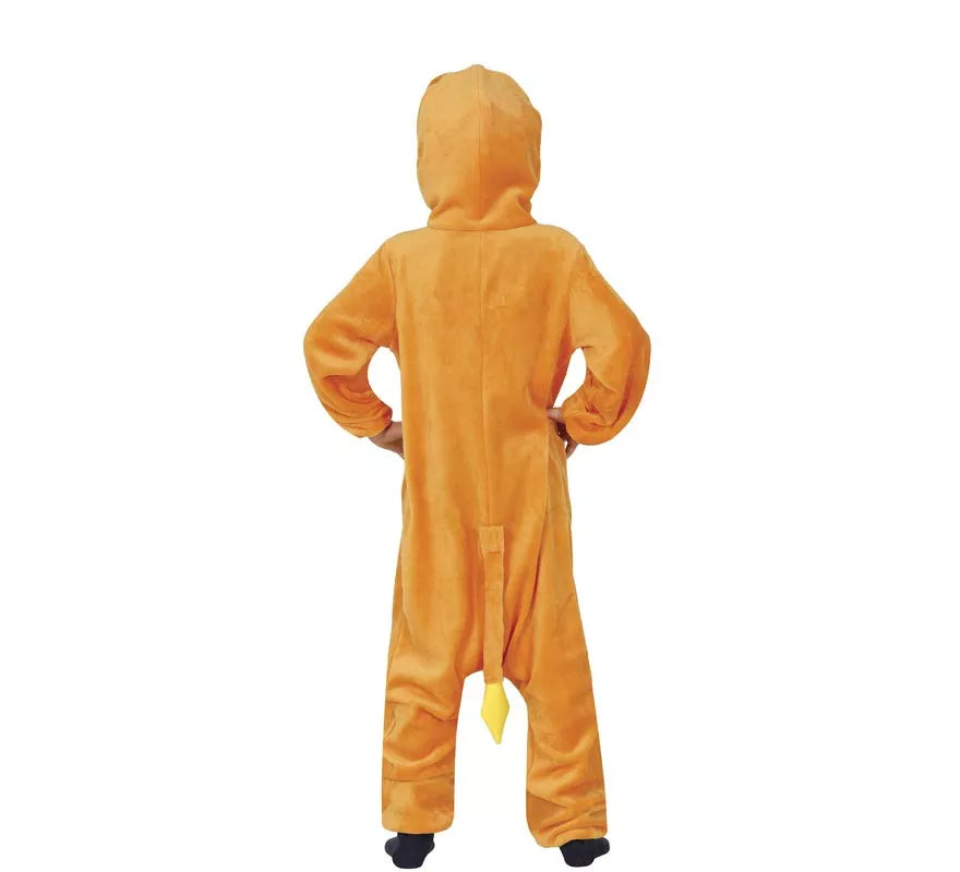 Disfraz de Dragón naranja para niños