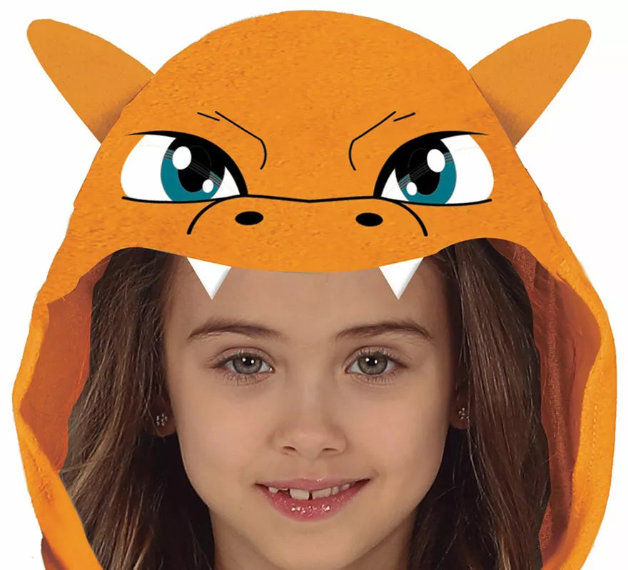 Disfraz de Dragón Naranja para niños