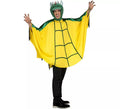 Disfraz de Dragón Verde y amarillo para hombre