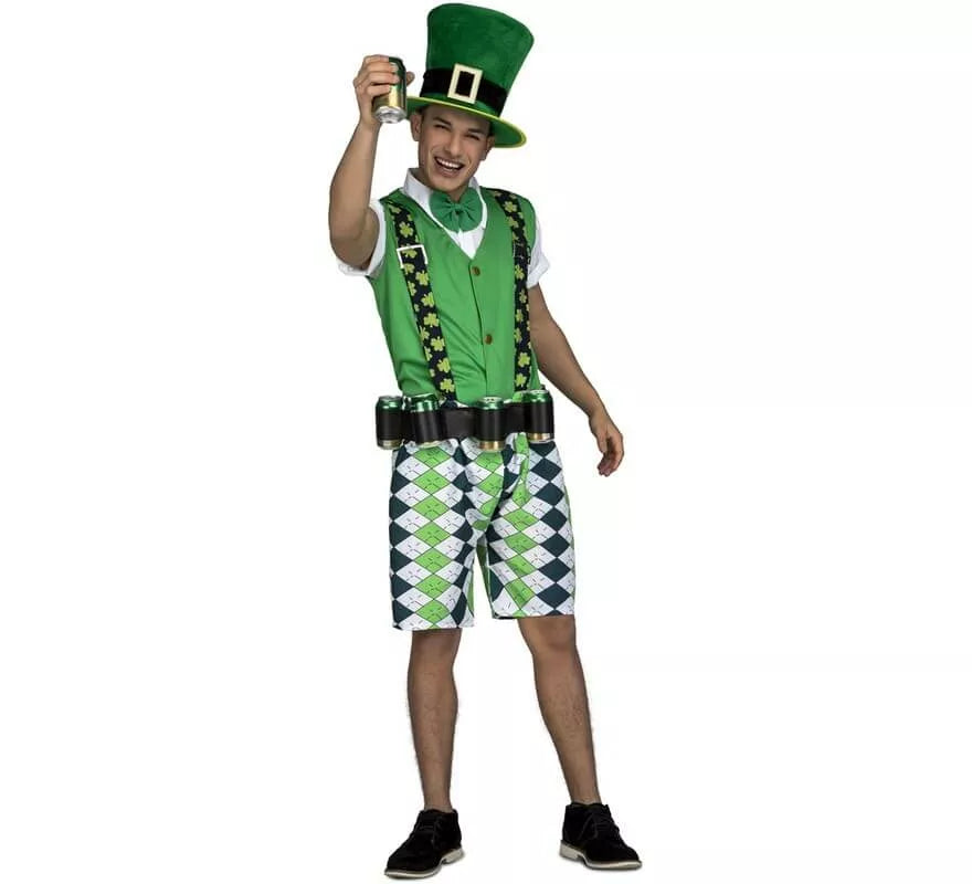 Disfraz de Duende de la cerveza para hombre