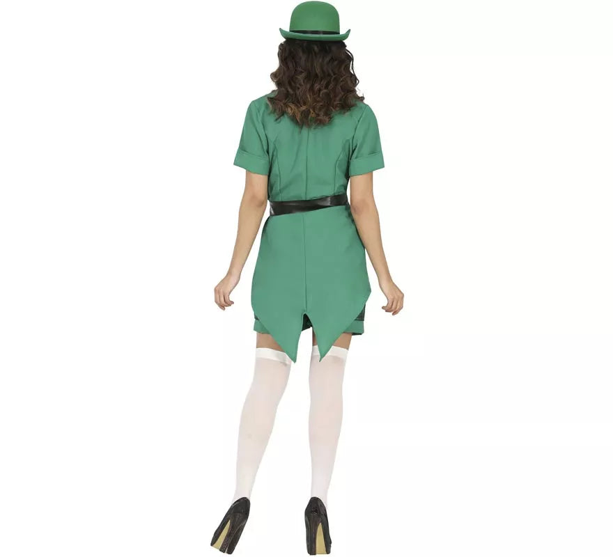 Disfraz de Duende de San Patricio para mujer