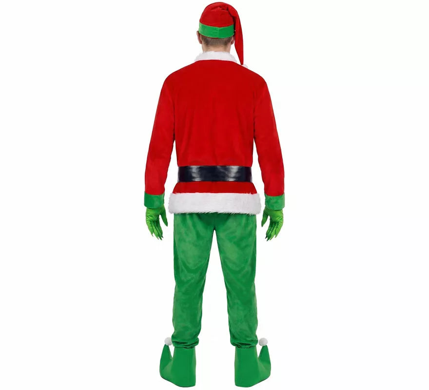 Translation missing: en.Disfraz de Duende Gruñón de la Navidad para hombre