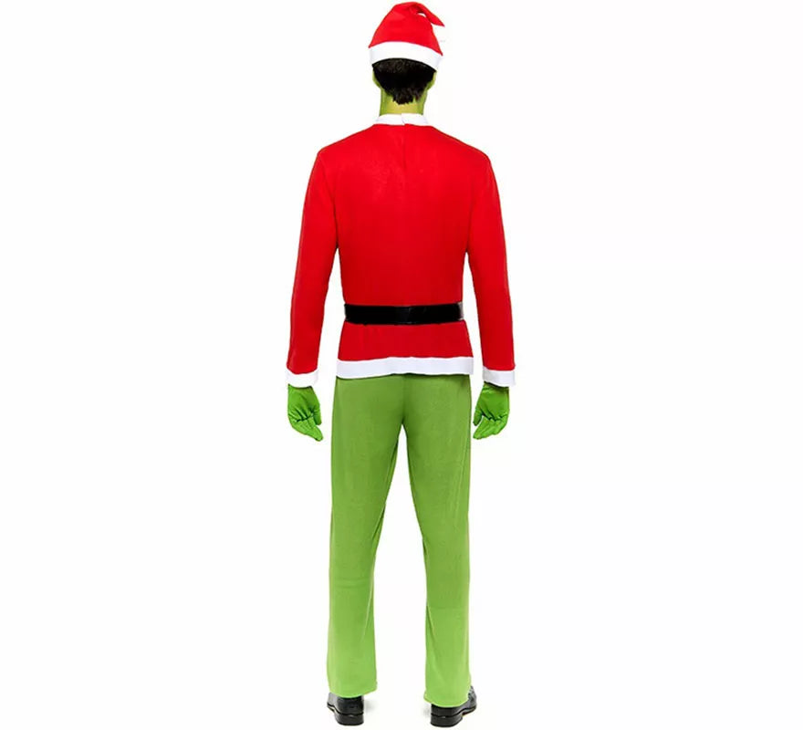Translation missing: en.Disfraz de Duende Gruñón de Navidad para hombre