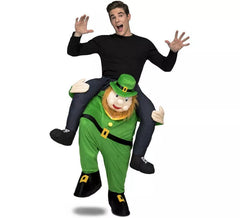 Irish Leprechaun Shoulder Costume for Adults