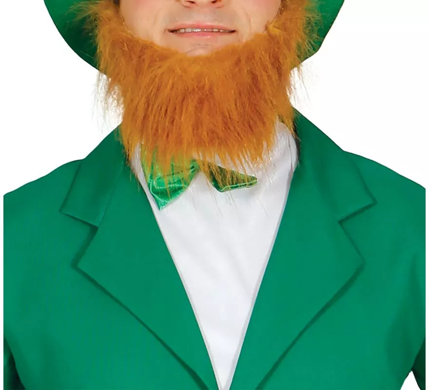 Disfraz de Duende verde Irlandés Leprechaun para hombre