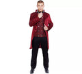 Disfraz de Duque Inglés elegante vinotinto para hombre