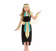 Black Egyptian costume for girls