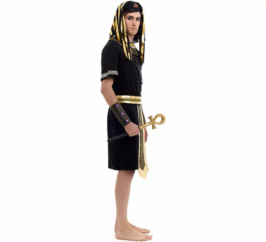 Disfraz de Egipcio negro para hombre