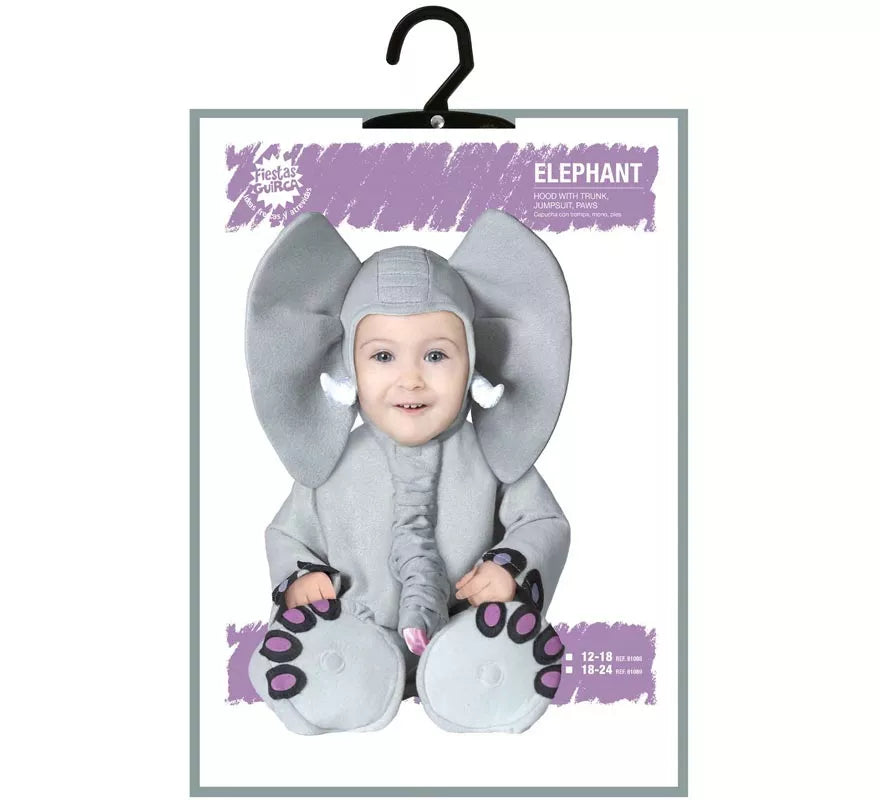 Disfraz de Elefante Baby para bebés