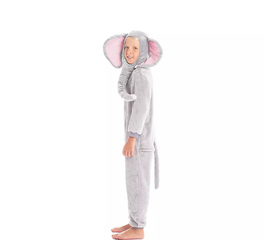 Disfraz de Elefante con Orejas y Trompa para niños