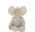 Disfraz de Elefante Gris para bebé