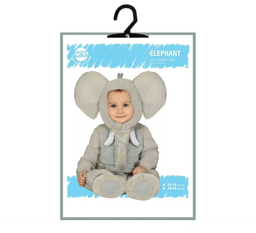 Translation missing: en.Disfraz de Elefante Gris para bebé