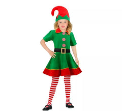 Santa's Helper Elf Costume for Girls