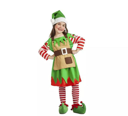 Disfraz de Elfa de Navidad para bebé