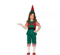 Striped Elf costume for girl