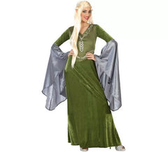 Costume da Elfo verde per donna