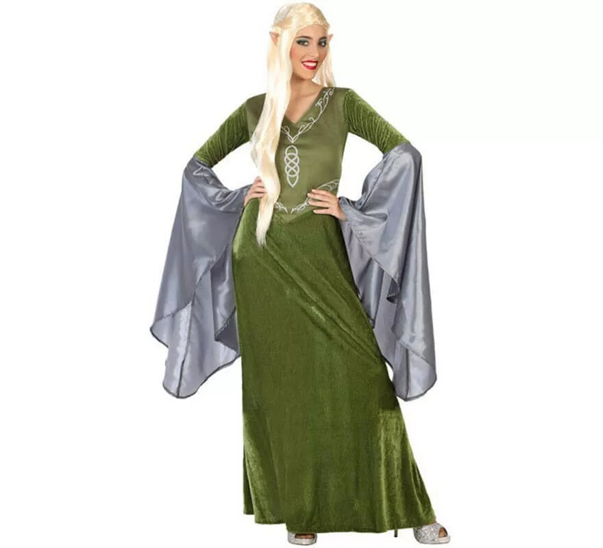 Translation missing: en.Disfraz de Elfa Verde para mujer